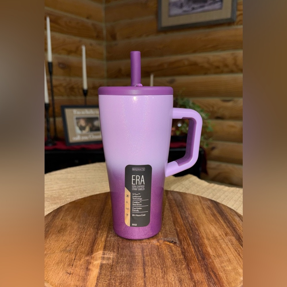 VIOLET CRUSH Brumate 20oz ERA Straw Tumbler • 100% LEAKPROOF